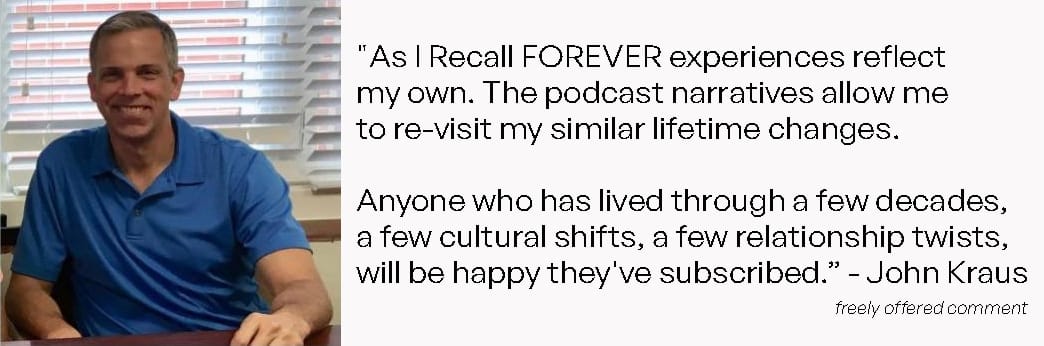 John Kraus on revisiting his own lifetime changes